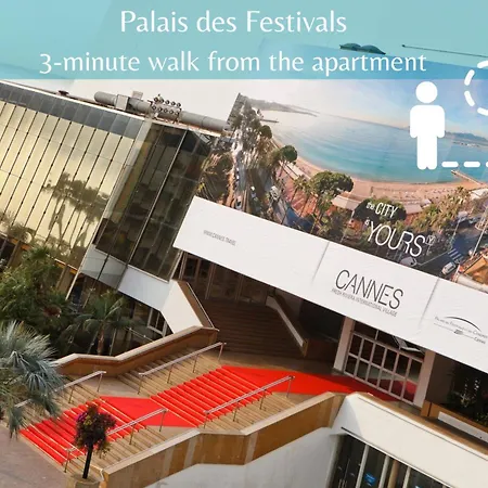 Appartement Luxurious Apt - Beach - Palais Des Festivals 2 Min Cannes