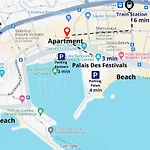 Luxurious Apt - Beach - Palais Des Festivals 2 Min Διαμέρισμα